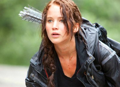 Katniss fights the system in Hunger Games