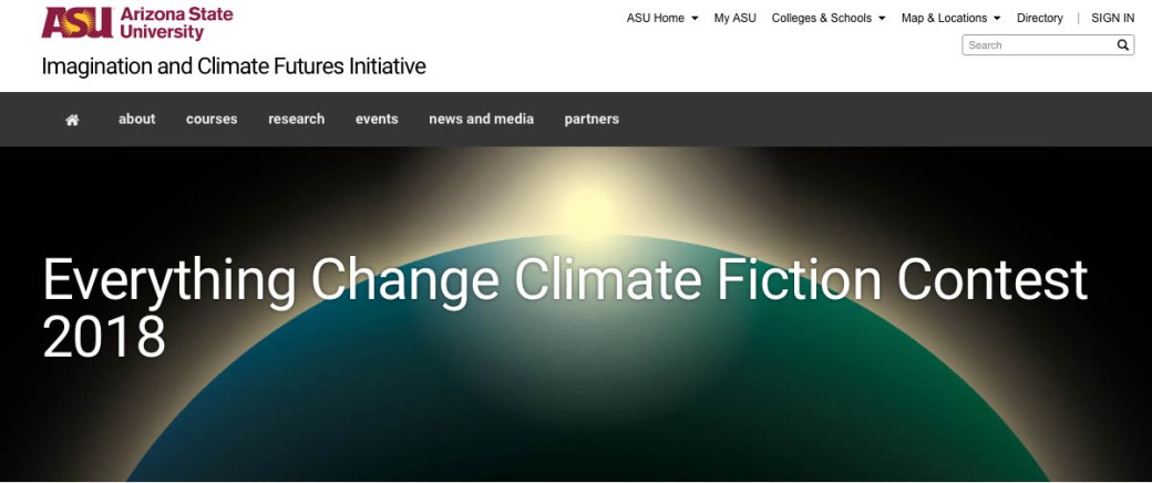 climate fiction contest