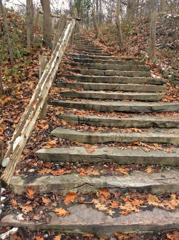 StoneStairs-oakforest Rouge