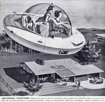FlyingCar 1950s